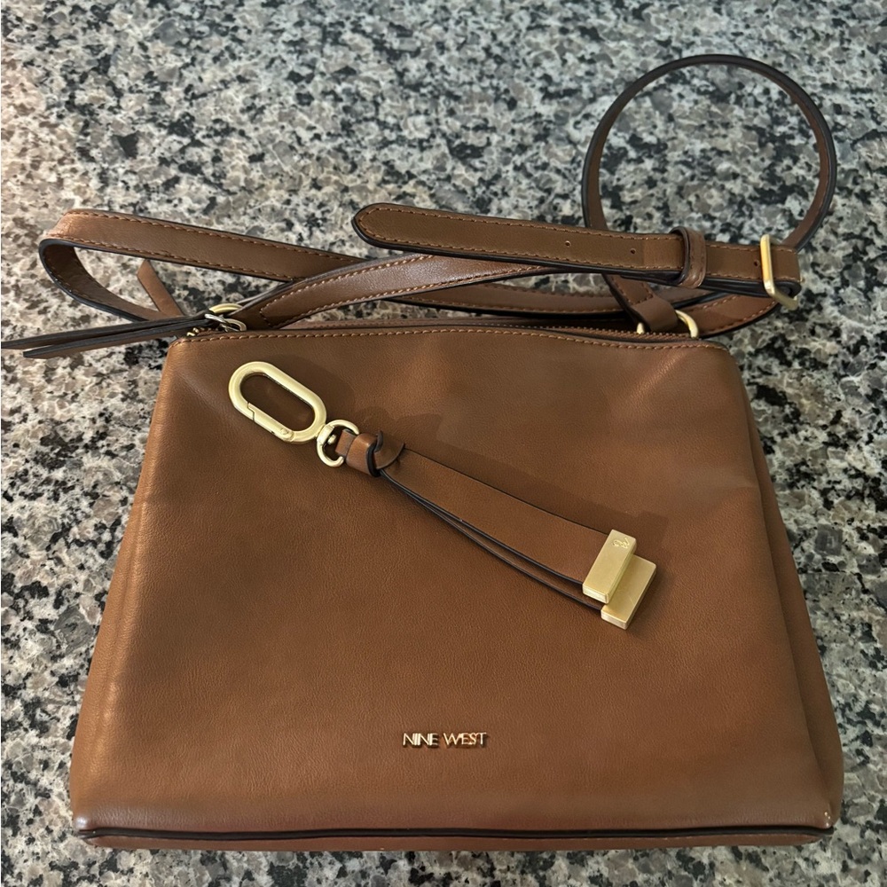 Nine West Brown Crossbody Bag